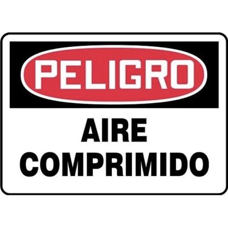 Accuform OSHA DANGER SAFETY SIGN COMPRESSED SHMCPG004XP SHMCPG004XP